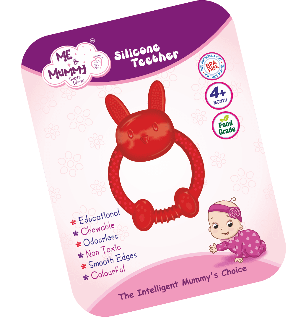 Rabbit Silicone Teether