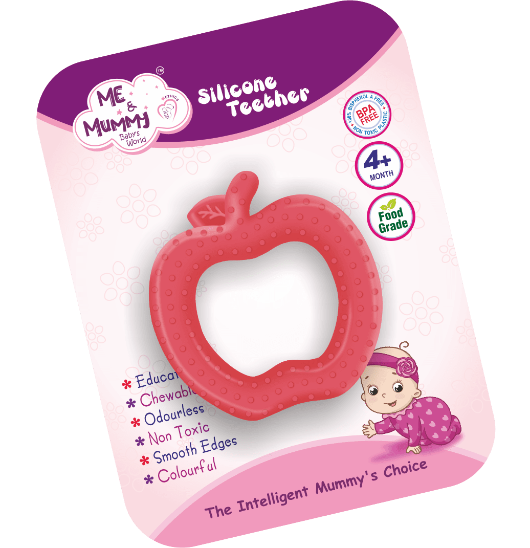 Apple Silicone Teether